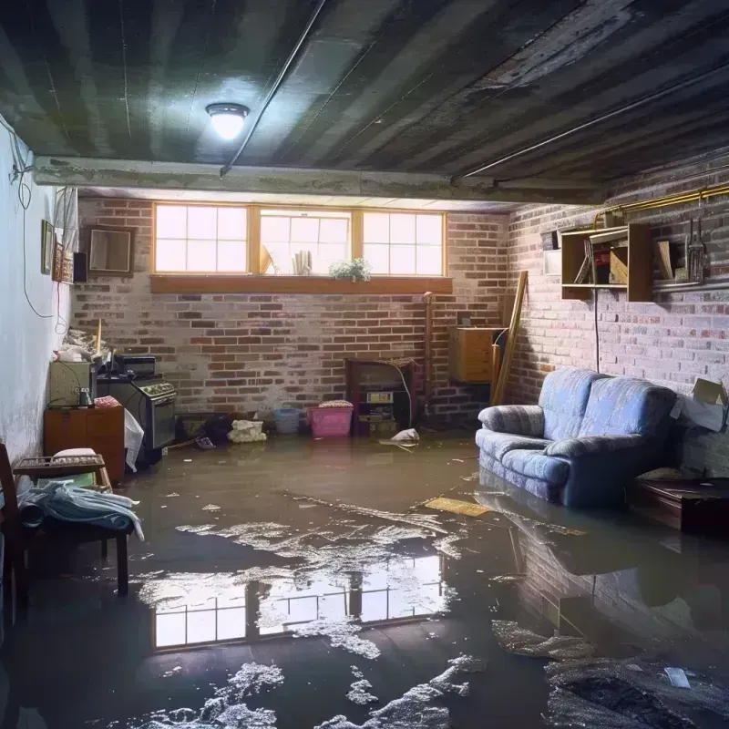 Flooded Basement Cleanup in Rankin, TX